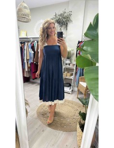 Vestido mangas