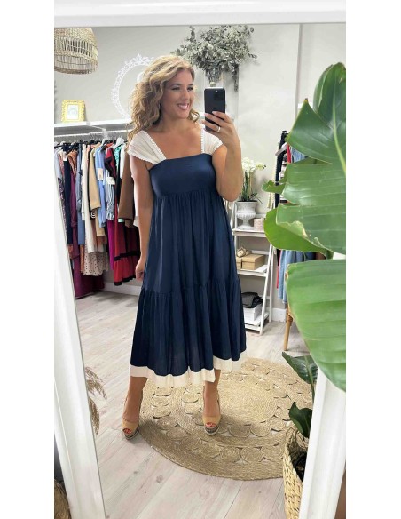 Vestido mangas