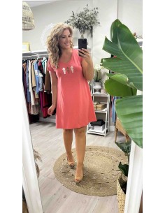 Vestido evase raspitas
