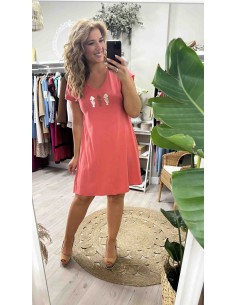 Vestido evase raspitas 2
