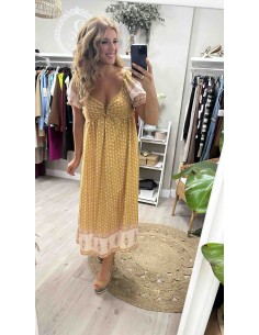 Vestido escote V