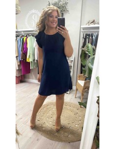 Vestido volantito evase 2