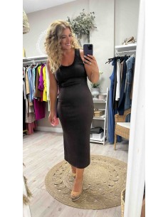Vestido canale trenza