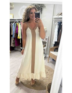 Vestido bicolor Sofia 2