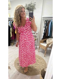 Vestido Animal fluor