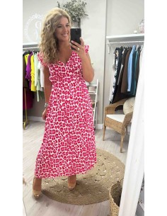 Vestido Animal fluor 2