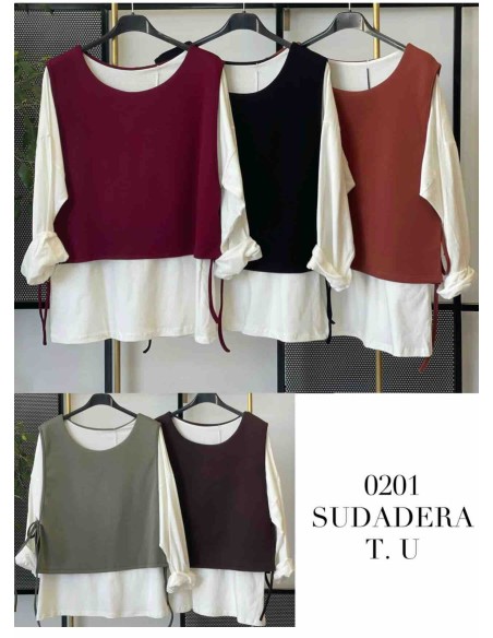 Camiseta sudadera