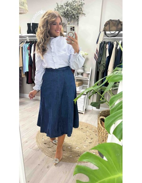 Falda vaquera lady