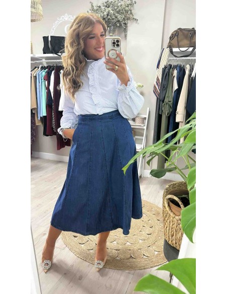 Falda vaquera lady