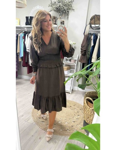Vestido nido cintura