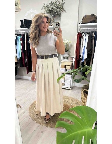 Vestido cinturón Alba