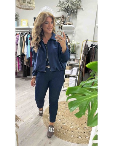 Chaqueta antelina