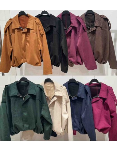 Chaqueta antelina