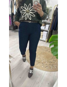 Jeans cinturón animal