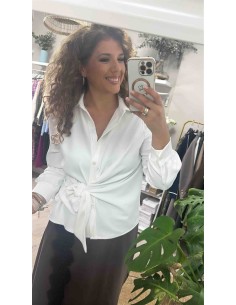 Camisa nudo elegante