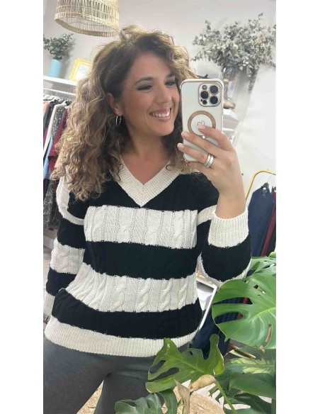 Jersey ochos rayas