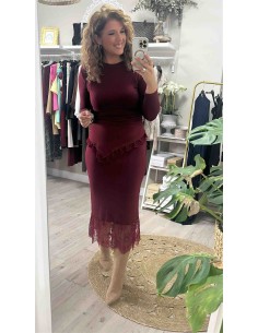 Conjunto punto blonda