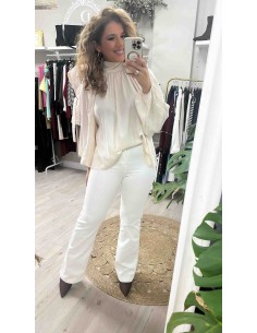 Camisa lazada raso