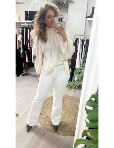 Camisa lazada raso
