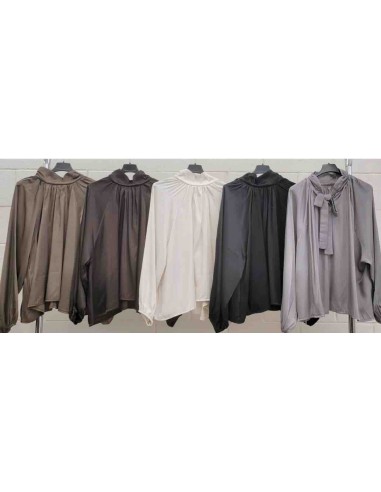 Camisa lazada raso