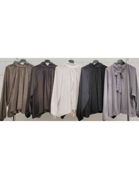 Camisa lazada raso