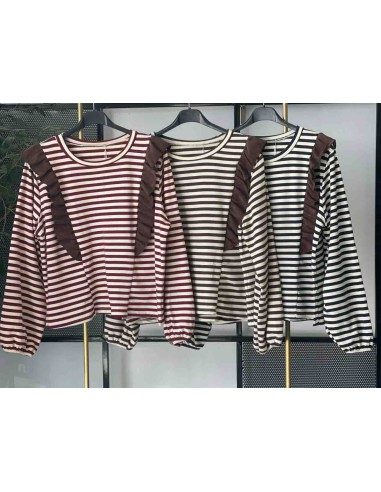 Jersey rayas volante