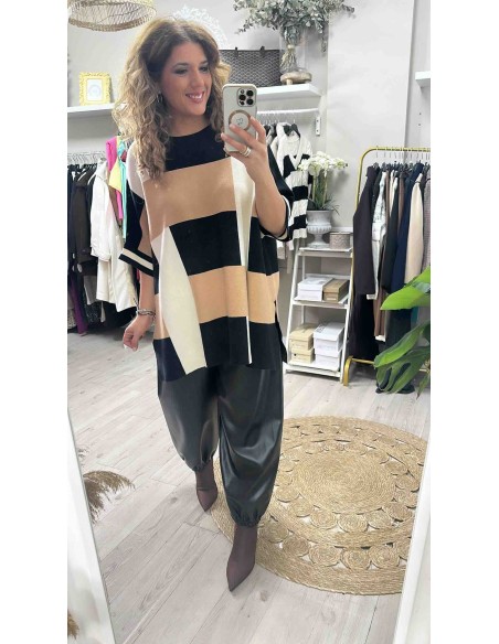 Jersey poncho