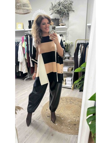 Jersey poncho