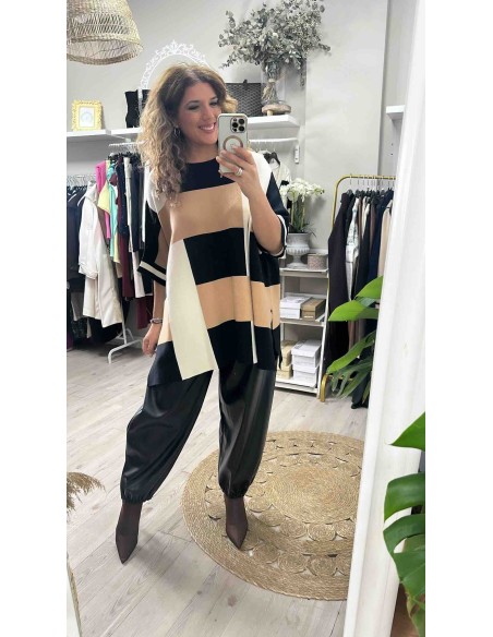 Jersey poncho