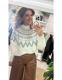 Jersey etnico pastel