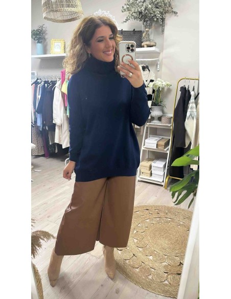 Maxi jersey cuello