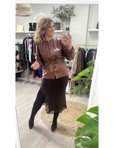 Blazer polipiel cintura 2