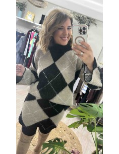 Conjunto rombo falda