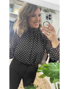 Camisa lunares lazada 2