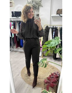 Camisa lunares lazada