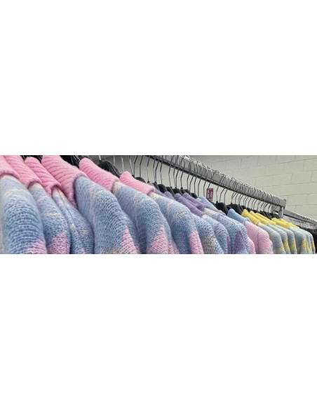 Jersey rombos cuello Marina