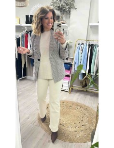 Blazer cuadros Alma 2