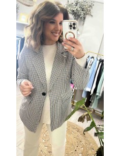 Blazer cuadros Alma