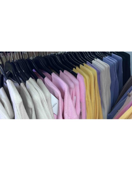 Jersey chaqueta cruzado