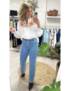 Camisa bordada Lidia