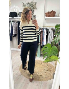 Conjunto punto raya Paola