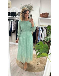 Vestido lunares Amatista