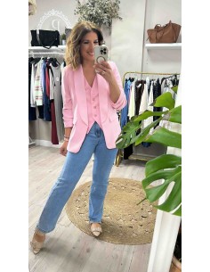 Chaleco forrado traje