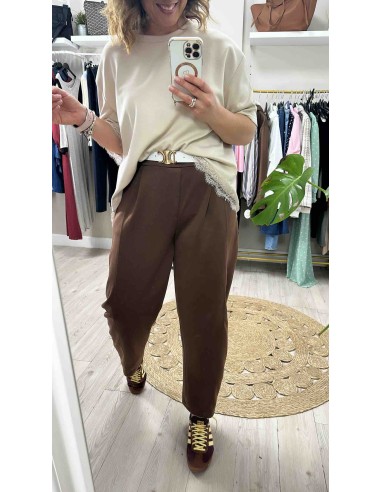 Pantalón Mila con cinturón