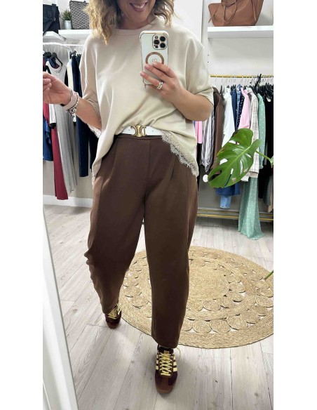 Pantalón Mila con cinturón
