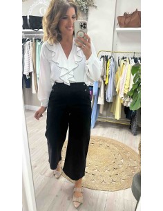 Camisa bicolor volante 2