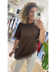 Camiseta capa de aire blonda