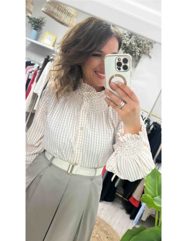 Camisa cuadros nido