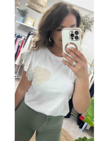 Camiseta croche