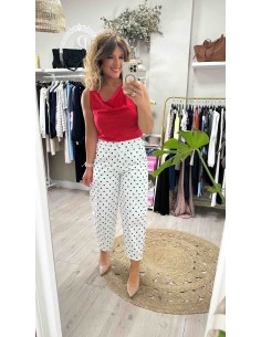 Pantalón lunares